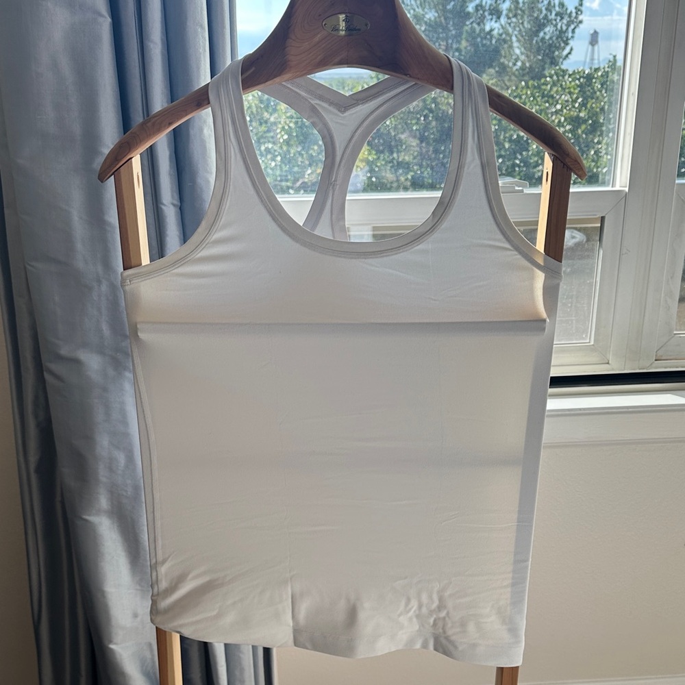 Lululemon Athletica White Tank Top